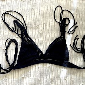 Robin Piccone crochet bikini top